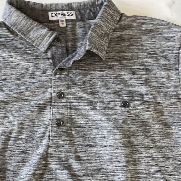 Express Soft/Stretch Polo Sz. L - Picture 2 of 11